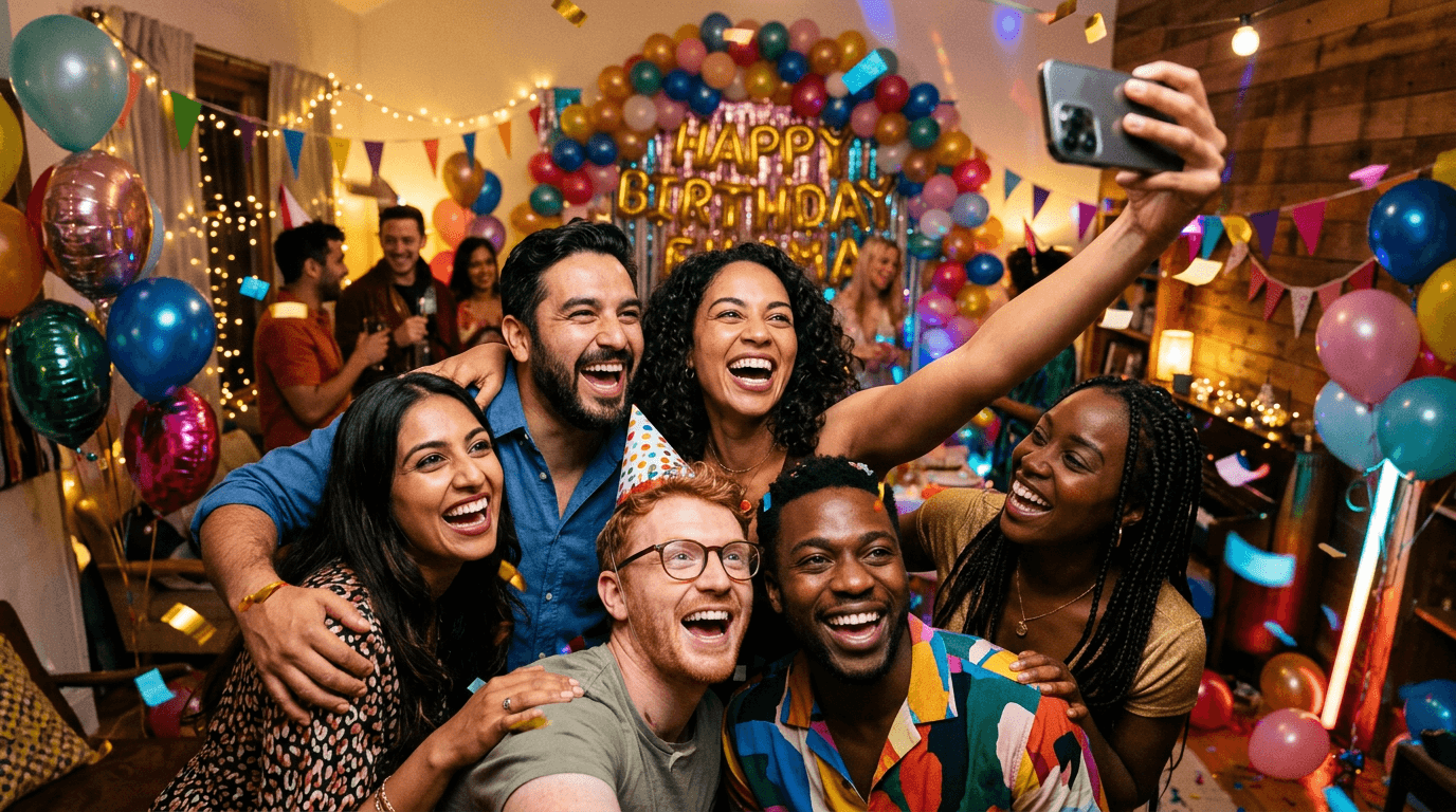 Alex & Jordan's birthday party